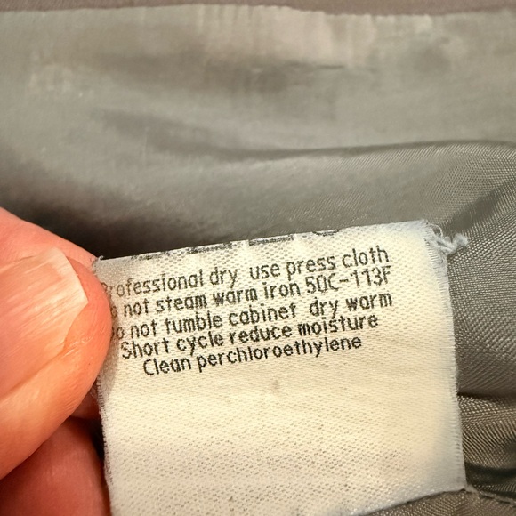 Giorgio Armani single-breasted blazer in a taupe